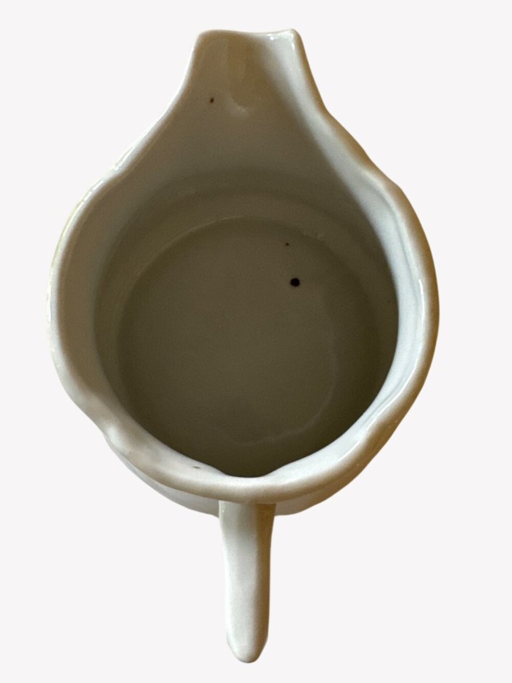 Vintage German Leuchtenberg Porcelain Hand Painted Floral Milk Pitcher Creamer - Picture 6 of 8